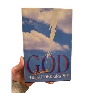 GOD: THE ULTIMATE AUTOBIOGRAPHY Salem House Hardcover Gothcore Biblical Rare